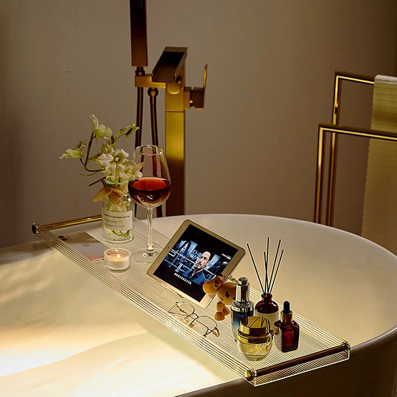 Bathroom Bath Shelf Toilet Bath Tub Acrylic Storage Shelf Internet celebrity transparent bracket
Bathroom Bath Shelf Toilet Bath Tub Acrylic Storage Shelf Internet celebrity transparent bracket