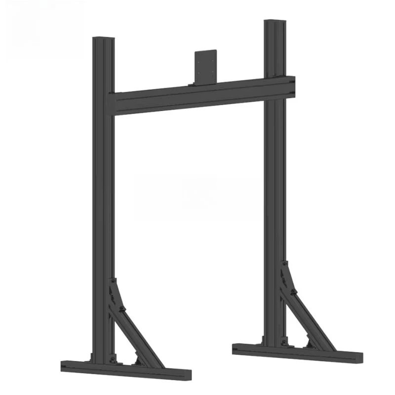 Single Mount VESA Panel Screen Hanger Arm Floor Bracket Single Stand For Sim Rig Sim Racing Cockpit Simulator