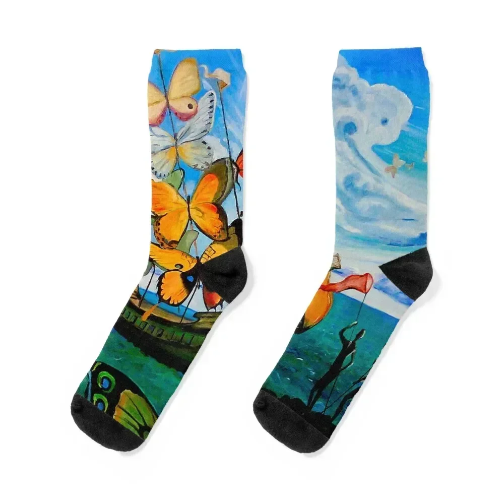 BUTTERFLY SHIP : Vintage Abstract Painting Print Socks crazy luxe anime men cotton high quality Girl'S Socks Men's
BUTTERFLY SHIP : Vintage Abstract Painting Print Socks crazy luxe anime men cotton high quality Girl'S Socks Men's