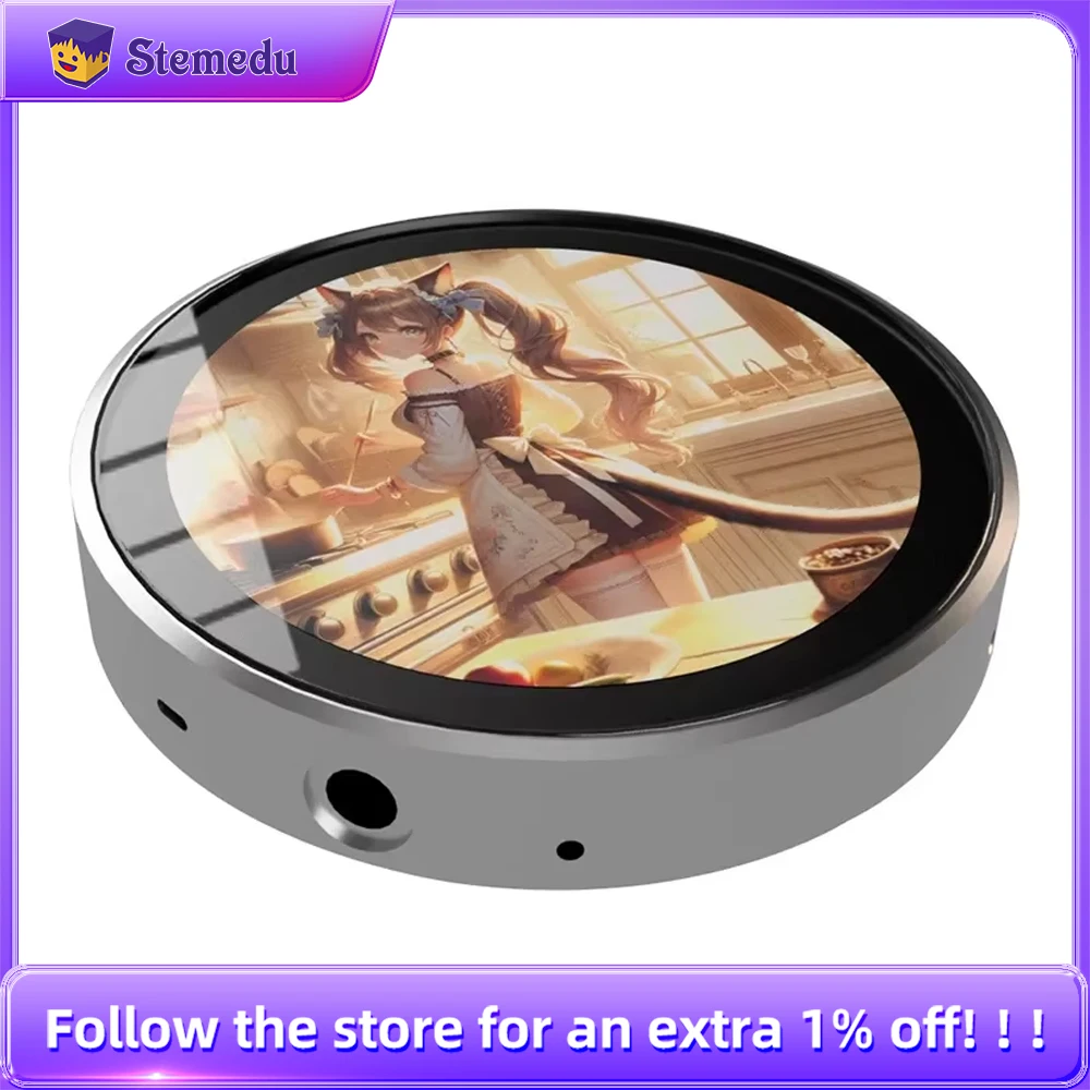 1.8-inch round screen QSPI 360 * 360 IPS display ESP32-S3 8M PSRAM 16M FLASH secondary screen AIDA64 pickup spectrum electronic
1.8-inch round screen QSPI 360 * 360 IPS display ESP32-S3 8M PSRAM 16M FLASH secondary screen AIDA64 pickup spectrum electronic
