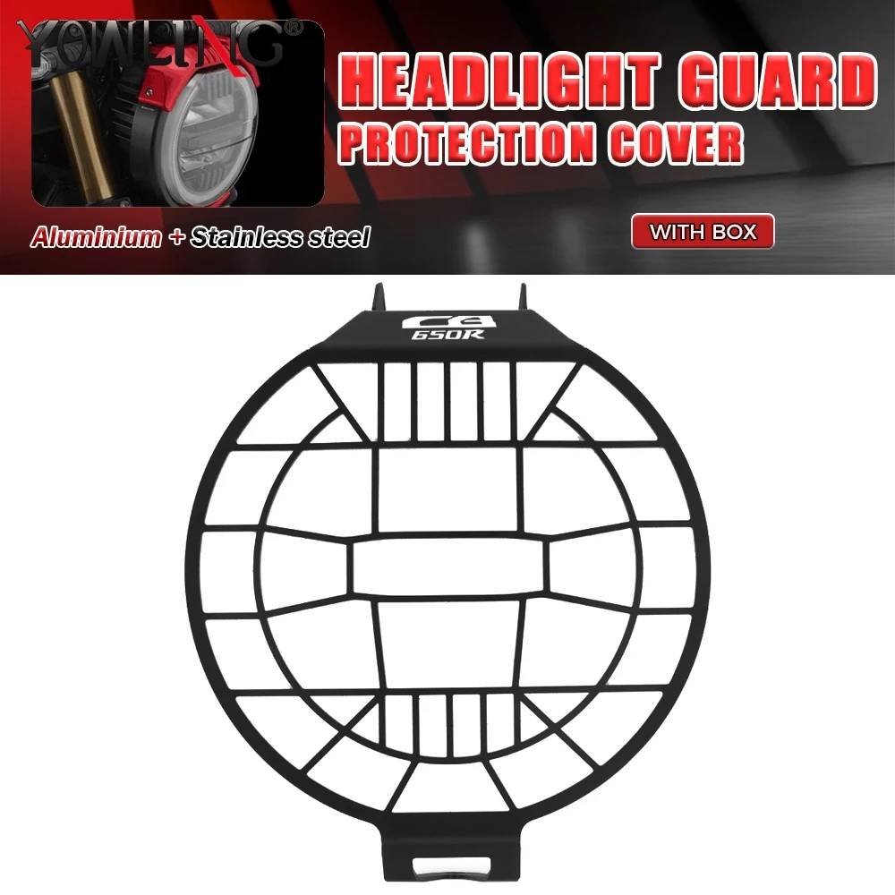 FOR HONDA CB650R 2018-2021 2022 2023 New Motorcycle Accessories Vintage Headlight Protector Retro Grill Light Lamp Cover CB 650R
FOR HONDA CB650R 2018-2021 2022 2023 New Motorcycle Accessories Vintage Headlight Protector Retro Grill Light Lamp Cover CB 650R