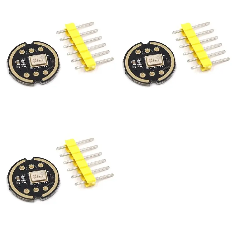 Smart-3X Omnidirectional Microphone Module I2S Interface INMP441 MEMS High Precision Low Power Ultra Small Volume For ESP32
Smart-3X Omnidirectional Microphone Module I2S Interface INMP441 MEMS High Precision Low Power Ultra Small Volume For ESP32