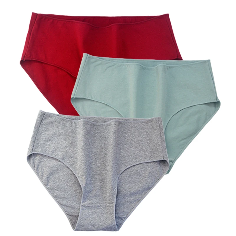 3PCS/Set M-2XL Cotton Panties Female Underpants Sexy Panties for Women Briefs Underwear Plus Size Pantys Lingerie 6 Solid Color
3PCS/Set M-2XL Cotton Panties Female Underpants Sexy Panties for Women Briefs Underwear Plus Size Pantys Lingerie 6 Solid Color