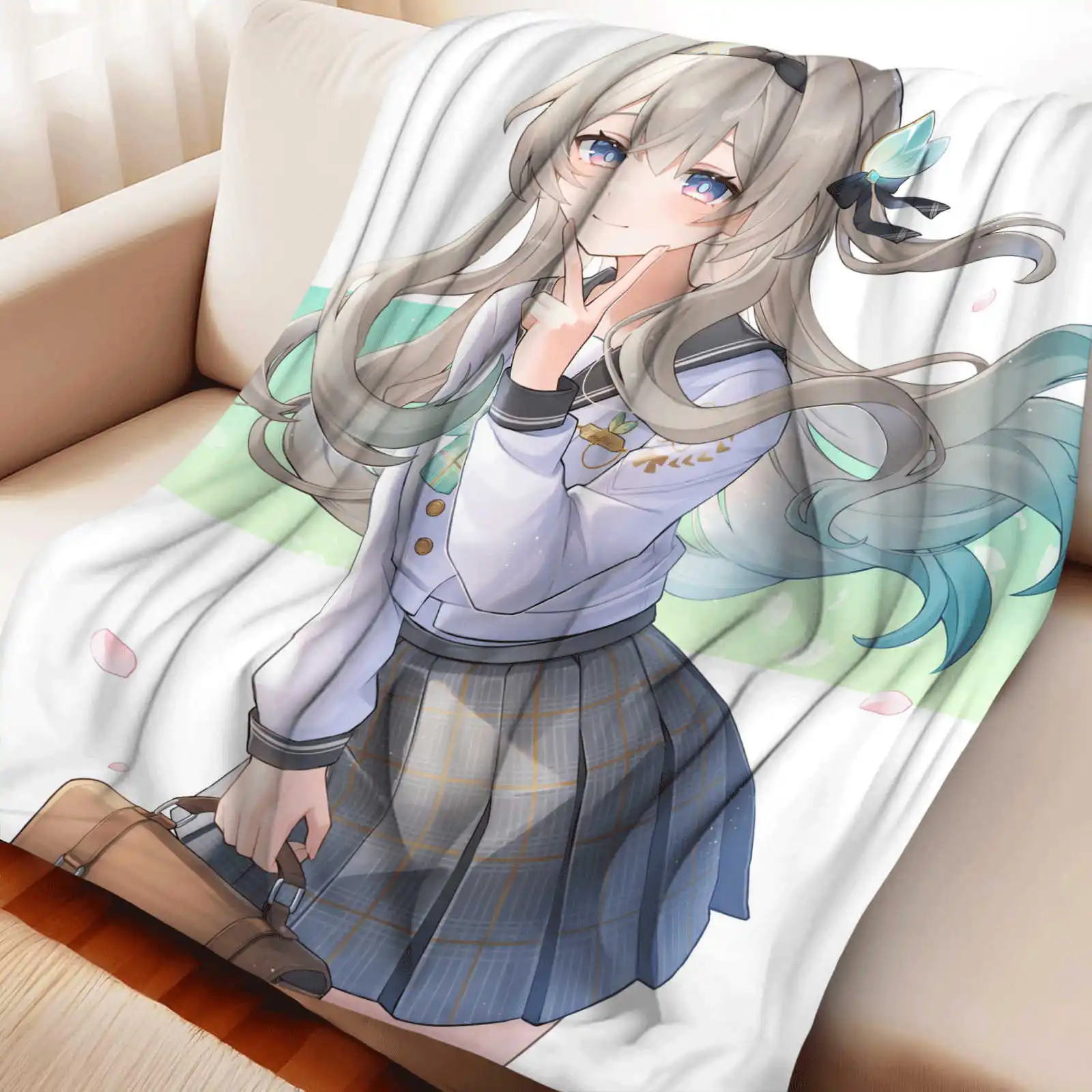 Cartoon Honkai Star Rail Firefly Flannel Blanket Cover Warmth Soft Anime Blanket Multifunctional Decor Home Universal Blankets
Cartoon Honkai Star Rail Firefly Flannel Blanket Cover Warmth Soft Anime Blanket Multifunctional Decor Home Universal Blankets