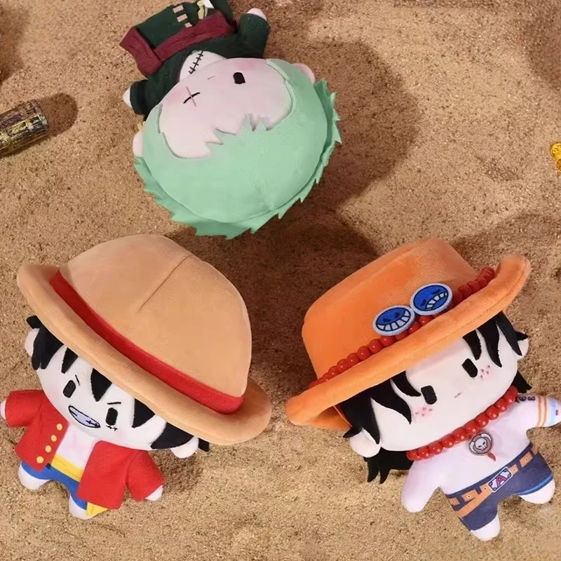 ONE PIECE Ace Luffy Zoro плюшевая кукла брелок 20 см хлопок аниме кулон подарок коллекционный пиратский экипаж талисман
ONE PIECE Ace Luffy Zoro плюшевая кукла брелок 20 см хлопок аниме кулон подарок коллекционный пиратский экипаж талисман