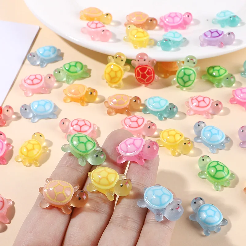 50Pcs Glow In The Dark Mini Turtle Resin Luminous Turtle Micro Landscape Ornament DIY Craft Home Garden Decoration Birthday Gift
50Pcs Glow In The Dark Mini Turtle Resin Luminous Turtle Micro Landscape Ornament DIY Craft Home Garden Decoration Birthday Gift