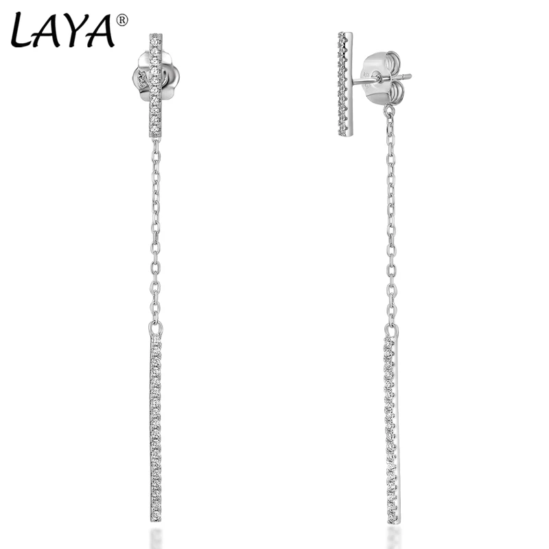 LAYA 100% Стерлингового Серебра 925 Пробы Сияющий Циркон Длинные Висячие Серьги Для Женщин Оригинальные Роскошные Ювелирные Аксессуары 2022 Тренд
LAYA 100% Стерлингового Серебра 925 Пробы Сияющий Циркон Длинные Висячие Серьги Для Женщин Оригинальные Роскошные Ювелирные Аксессуары 2022 Тренд
