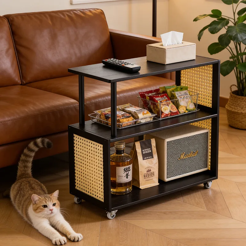 small tea table, sofa side table, side cabinet, tea cabinet, modern simple and simple mobile small coffee table, tea table
small tea table, sofa side table, side cabinet, tea cabinet, modern simple and simple mobile small coffee table, tea table