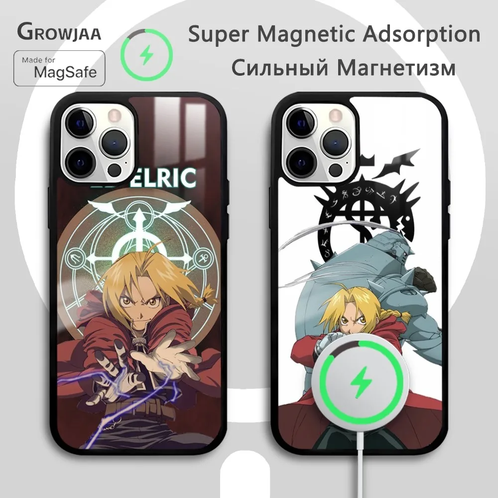 Чехол для телефона F-FULLMETAL A-ALCHEMIST для iPhone 16, 15, 14, 13, 12, 11 Pro Max Plus Mini Magsafe Mirror, беспроводной магнитный чехол
Чехол для телефона F-FULLMETAL A-ALCHEMIST для iPhone 16, 15, 14, 13, 12, 11 Pro Max Plus Mini Magsafe Mirror, беспроводной магнитный чехол