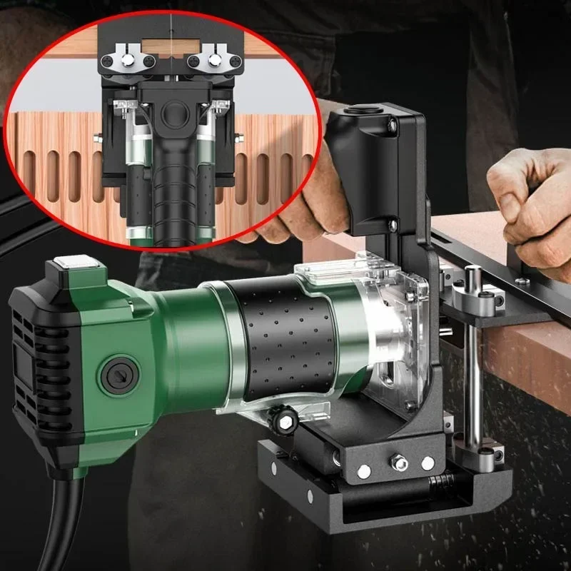 Carpenter Notching Machine Trimming Machine Wood Router Support Woodworking Professional Power Tools Carving Milling Hand Tool
Carpenter Notching Machine Trimming Machine Wood Router Support Woodworking Professional Power Tools Carving Milling Hand Tool