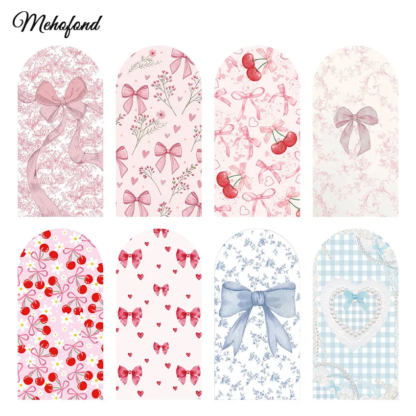 Mehofond Custom 2-Sided Pink Bows Girl First Birthday Party Baby Shower Covers Chiara Arch Wall Background Decor Backdrop Photo
Mehofond Custom 2-Sided Pink Bows Girl First Birthday Party Baby Shower Covers Chiara Arch Wall Background Decor Backdrop Photo