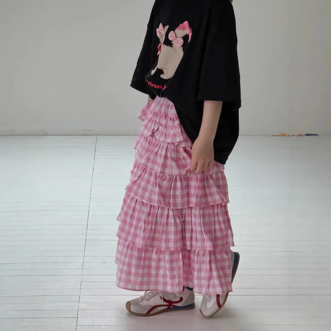 Checkered Cake Long Skirt 2025 Summer New Korean Sweet Cute Casual All-match Fashionable Plaid Patchwork Skirt
Checkered Cake Long Skirt 2025 Summer New Korean Sweet Cute Casual All-match Fashionable Plaid Patchwork Skirt