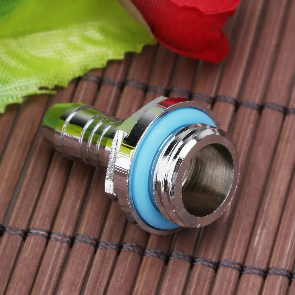 G1/4 Thread Soft Tube Connector for PC Water Cooling System(7.2mm)
G1/4 Thread Soft Tube Connector for PC Water Cooling System(7.2mm)