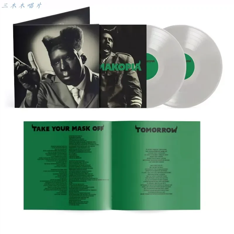 Vinyl 2LP Record Album for Tyler The Creator Chromakopia White
Vinyl 2LP Record Album for Tyler The Creator Chromakopia White