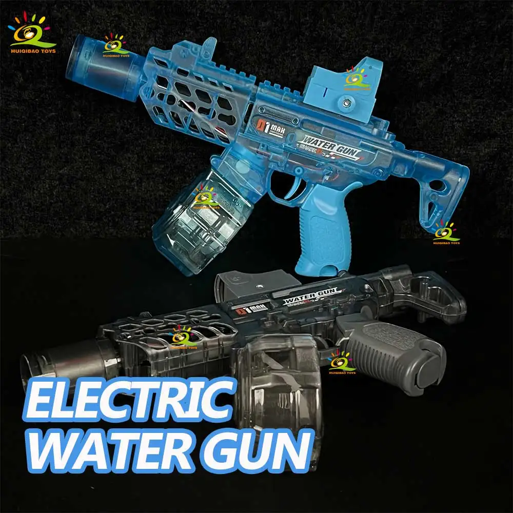 HUIQIBAO Waterproof Electric Water Blaster, Full Automatic with Sighting Scope, Large Capacity Tank, Night Battle Water Gun Toy
HUIQIBAO Waterproof Electric Water Blaster, Full Automatic with Sighting Scope, Large Capacity Tank, Night Battle Water Gun Toy