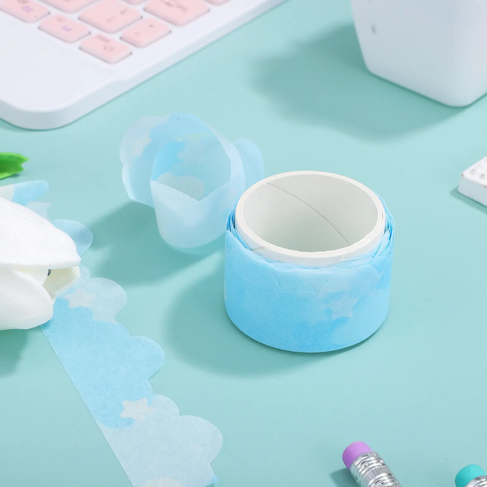 Набор из 2 рулонов премиальной декоративной ленты васи: милые декоративные ленты для ведения дневников, скрапбукинга, писем, открыток, упаковки подарков, рукоделия и DIY-проектов
Набор из 2 рулонов премиальной декоративной ленты васи: милые декоративные ленты для ведения дневников, скрапбукинга, писем, открыток, упаковки подарков, рукоделия и DIY-проектов