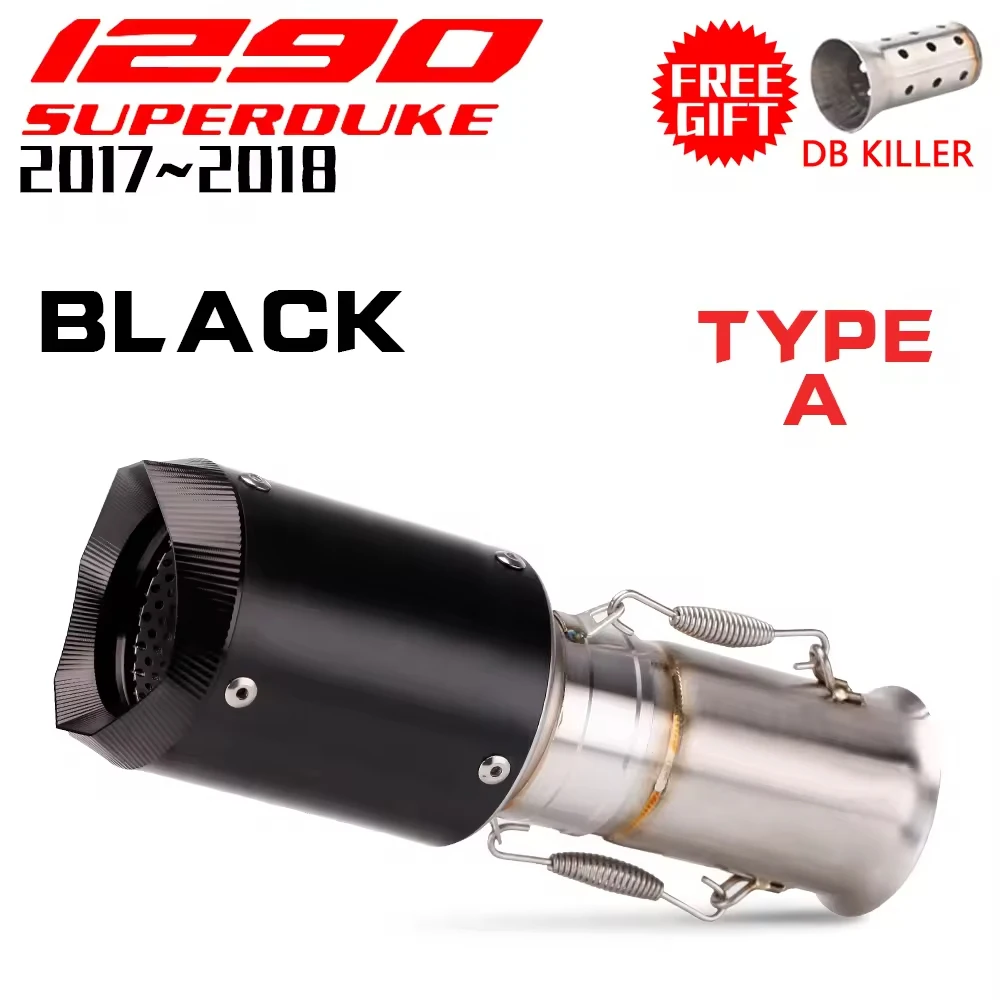 Motorcycle exhaust exhaust Super duke R 1290 Super Duke R 2017-2021 1290sdr Muffler motorcycle parts for 1290
Motorcycle exhaust exhaust Super duke R 1290 Super Duke R 2017-2021 1290sdr Muffler motorcycle parts for 1290