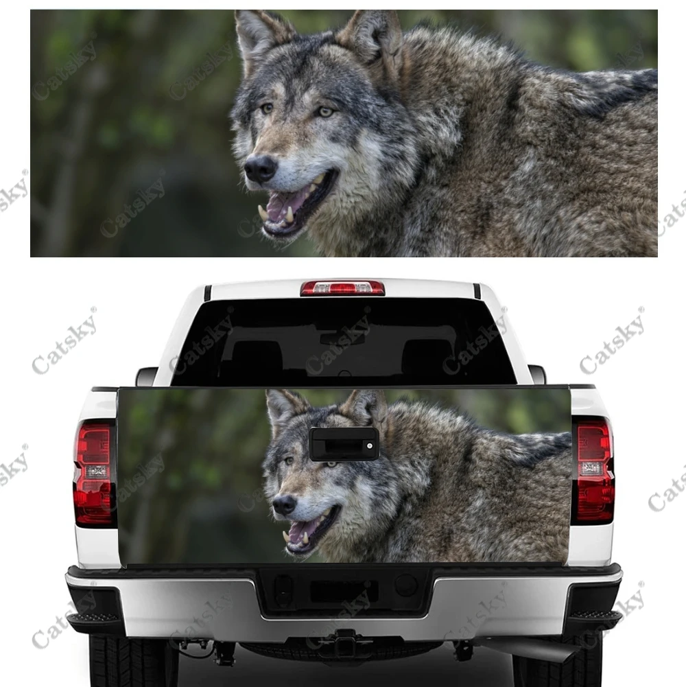 Wolf Animal Print Car Tail Trunk Protect Vinly Wrap Sticker Decal Auto Hood Decoration Engine Cover for SUV Off-road Pickup
Wolf Animal Print Car Tail Trunk Protect Vinly Wrap Sticker Decal Auto Hood Decoration Engine Cover for SUV Off-road Pickup