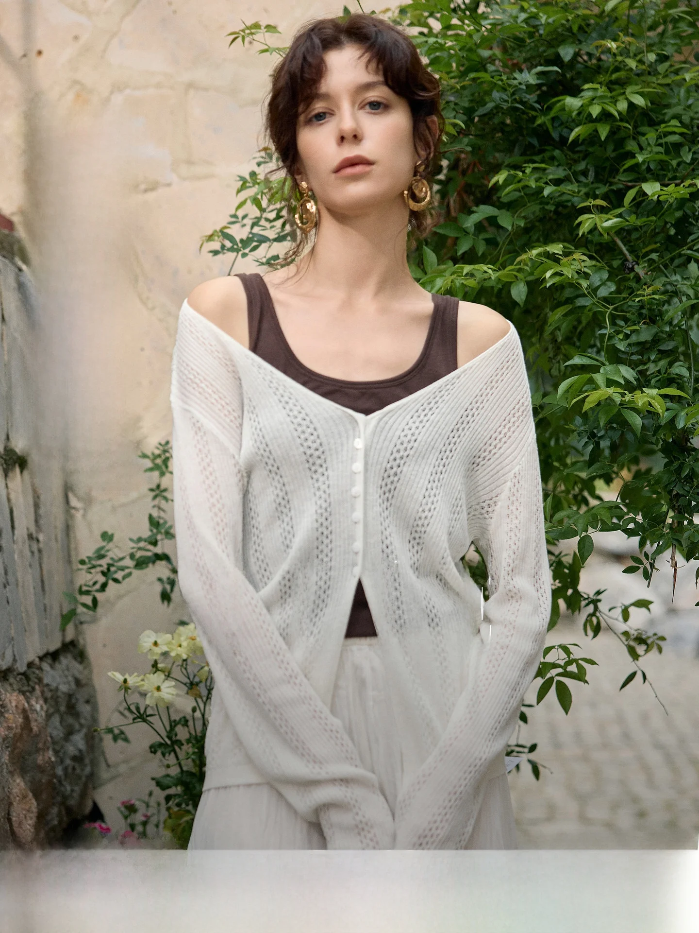 ELLE Women's Knitted Open Cardigan Summer New Style Linen Casual Top Hollow out Texture Design Commute Friendly Loose Fit
ELLE Women's Knitted Open Cardigan Summer New Style Linen Casual Top Hollow out Texture Design Commute Friendly Loose Fit