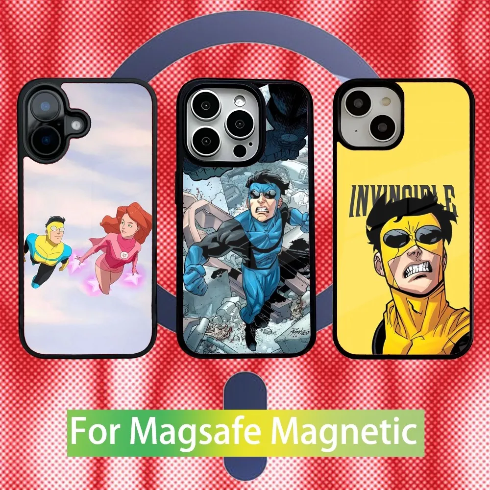 I-Invincibles Phone Case For iPhone 16,15,14,13,12,11,Pro,Max,Plus,Mini New Magsafe Magnetic Wireless Charging
I-Invincibles Phone Case For iPhone 16,15,14,13,12,11,Pro,Max,Plus,Mini New Magsafe Magnetic Wireless Charging
