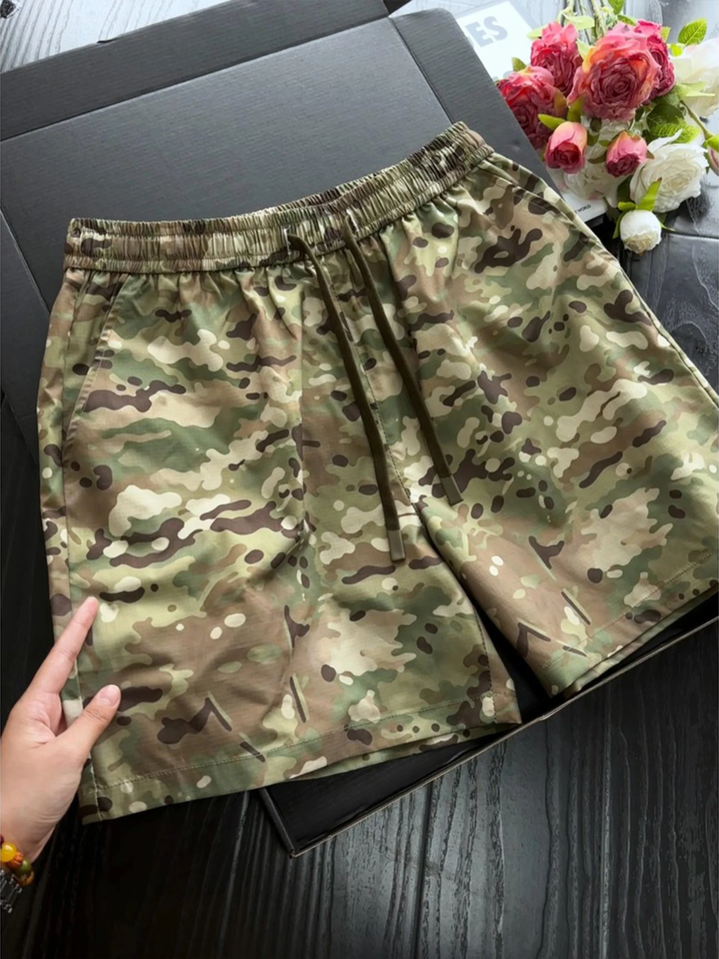 Retro American Camouflage Quick Dry Men's Shorts Summer Sports Training Outdoor Basketball Fitness Five-Quarter Pants
Retro American Camouflage Quick Dry Men's Shorts Summer Sports Training Outdoor Basketball Fitness Five-Quarter Pants