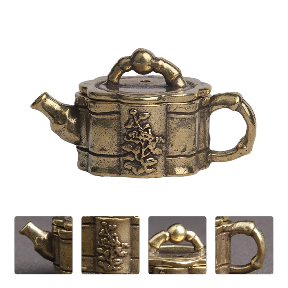 1Pcs Copper Retro Teapot Adornment Chinese Style Desktop Table Decor Creative Home Office Decorative Craft
1Pcs Copper Retro Teapot Adornment Chinese Style Desktop Table Decor Creative Home Office Decorative Craft
