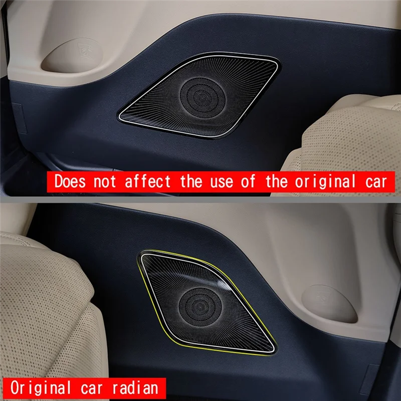 Для Toyota Alphard 40 Series 2023 + Нержавеющая сталь Стайлинг автомобиля Средняя дверь Крышка громкоговорителя Аксессуары для интерьера Черный
Для Toyota Alphard 40 Series 2023 + Нержавеющая сталь Стайлинг автомобиля Средняя дверь Крышка громкоговорителя Аксессуары для интерьера Черный