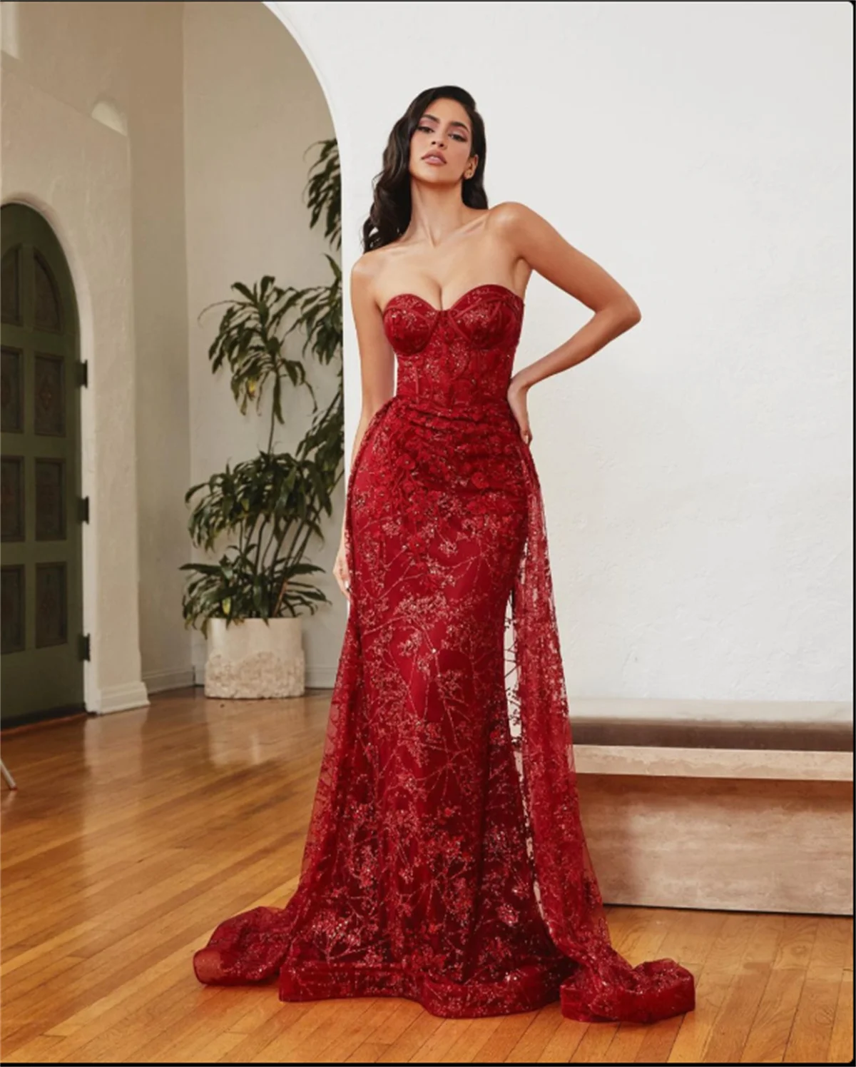 Star Dress Stage Special Occasion Dress Bandeau Sequin Pearl Lace-Up Design Noble Elegant Tight 2024 웨딩 드레스 New Customize Colord
Star Dress Stage Special Occasion Dress Bandeau Sequin Pearl Lace-Up Design Noble Elegant Tight 2024 웨딩 드레스 New Customize Colord