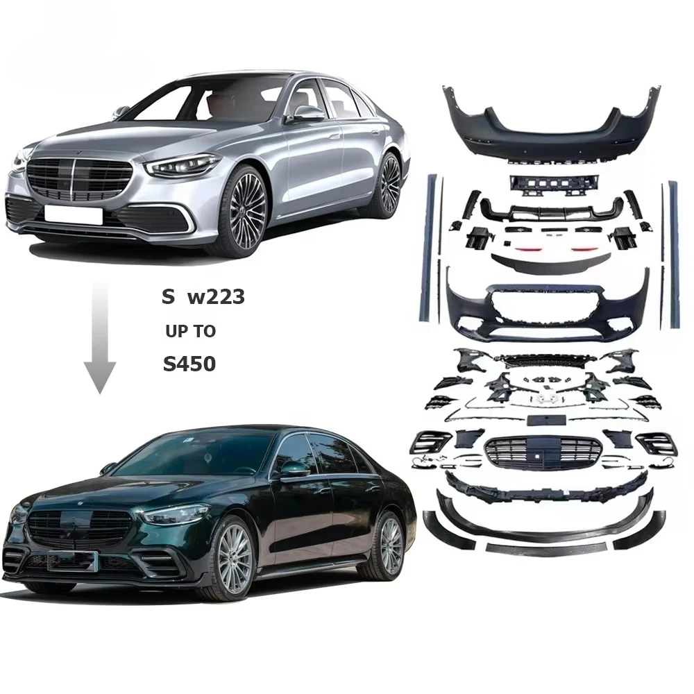 2021 2022 Year S450 Body Kit for Mercedes-Benz S Class W223 Upgrade To S450 S500 Model S Class Car Tuning Facelift
2021 2022 Year S450 Body Kit for Mercedes-Benz S Class W223 Upgrade To S450 S500 Model S Class Car Tuning Facelift
