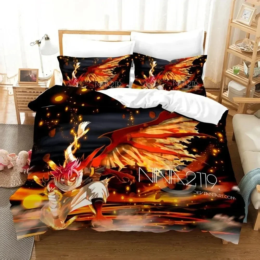 3D Print Fairy Tail Anime Bedding Set Duvet Cover Bed Set Quilt Cover Pillowcase Comforter king Queen Size Boys Adult Bedding
3D Print Fairy Tail Anime Bedding Set Duvet Cover Bed Set Quilt Cover Pillowcase Comforter king Queen Size Boys Adult Bedding
