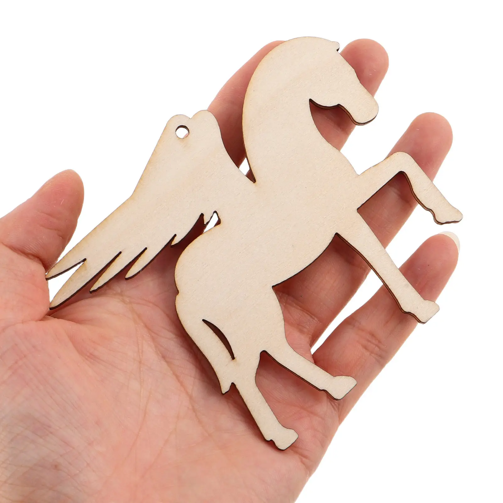 30Pcs Wooden Pegasus Craft Blanks Unfinished Horse Wood Cutouts for DIY Tags Ornaments Hanging Decor Painting Crafts Birthday
30Pcs Wooden Pegasus Craft Blanks Unfinished Horse Wood Cutouts for DIY Tags Ornaments Hanging Decor Painting Crafts Birthday
