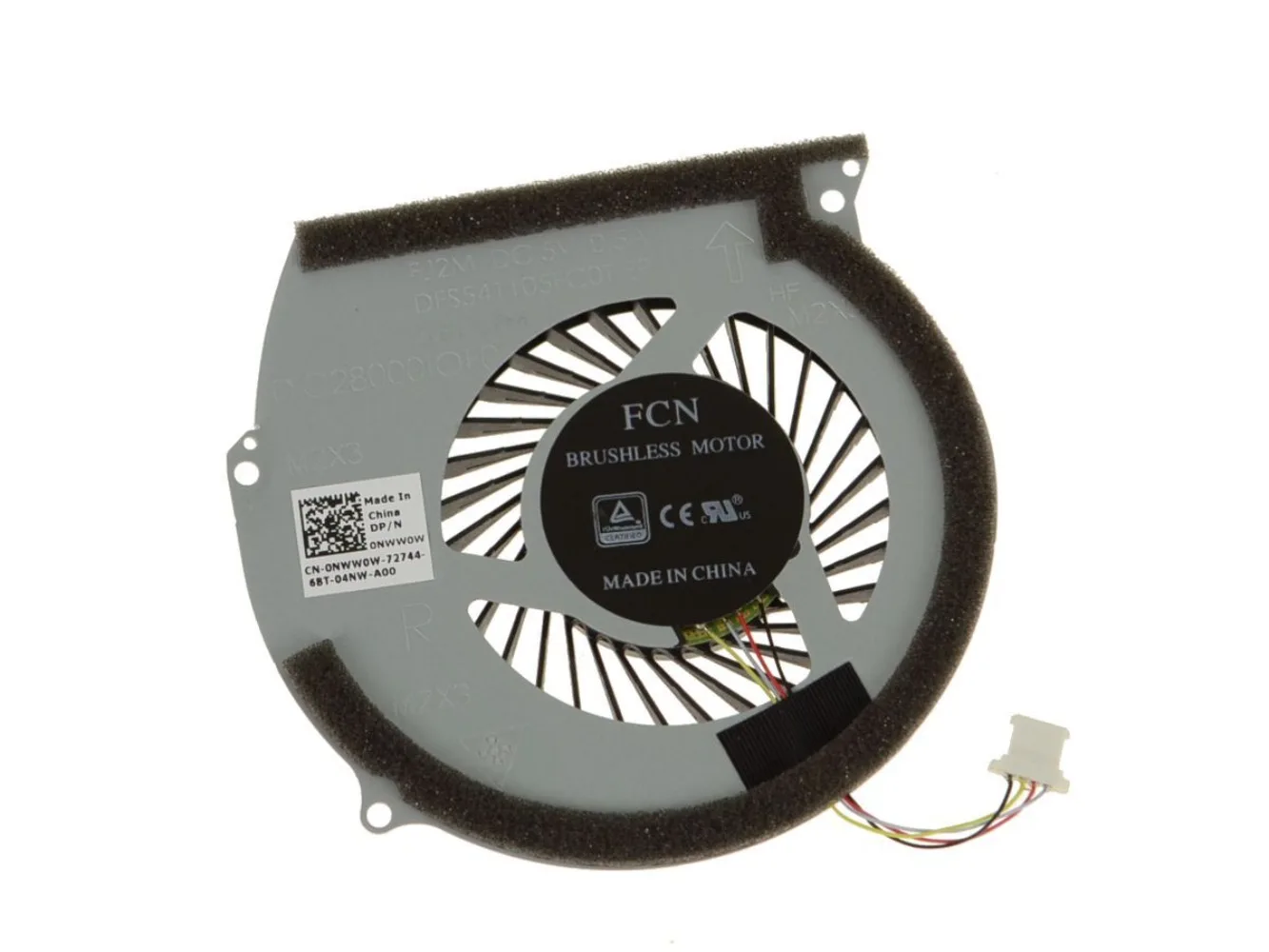 FOR DELL Inspiron 15 7567 0NWW0W DC28000IOF0 Right-Side GPU Cooling Fan-Right
FOR DELL Inspiron 15 7567 0NWW0W DC28000IOF0 Right-Side GPU Cooling Fan-Right