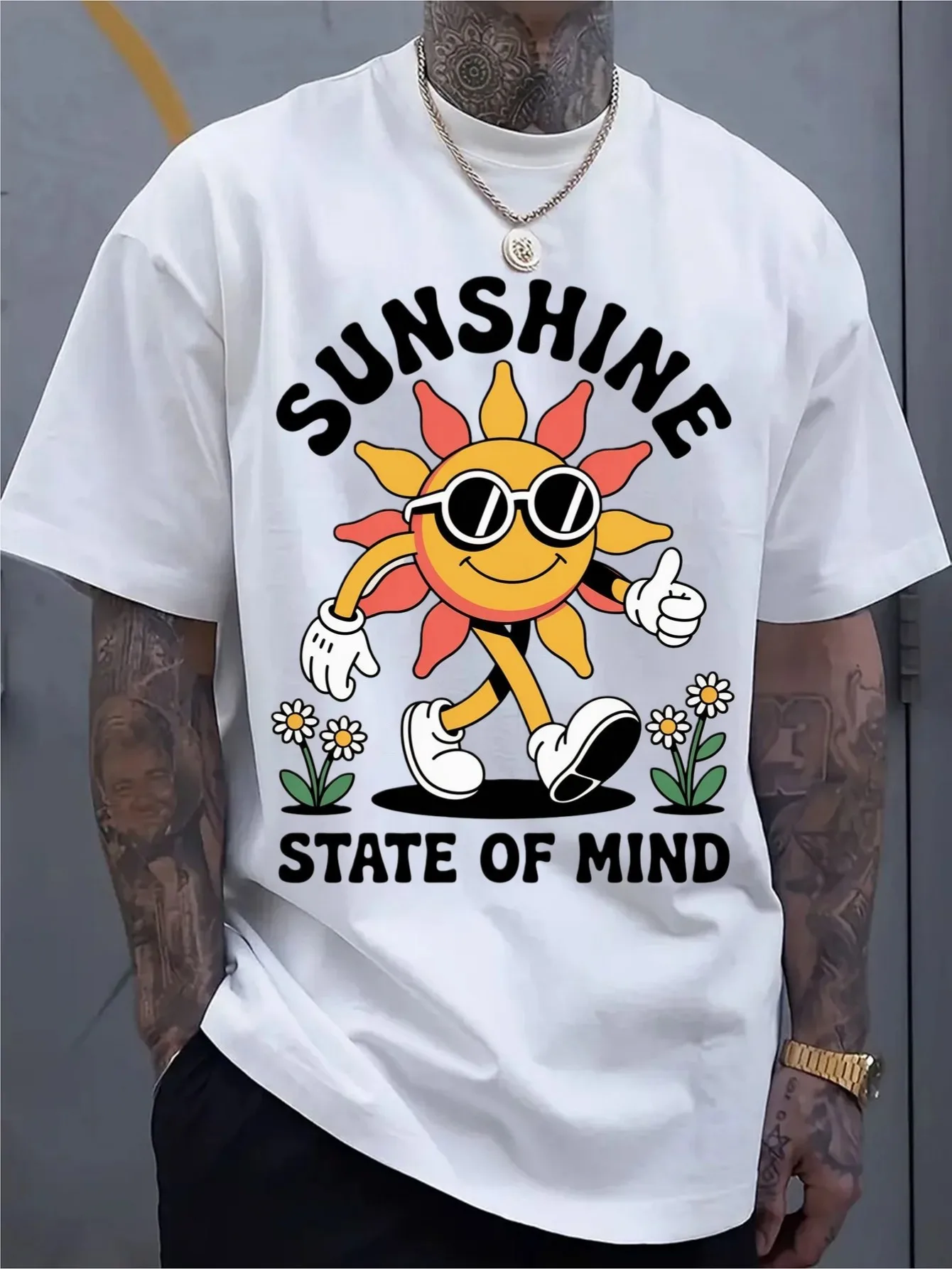2026-2027 High-Quality Men's Summer New Thickened Cotton Short Sleeve T-Shirt with Premium Printed Design Trendy Brand
2026-2027 High-Quality Men's Summer New Thickened Cotton Short Sleeve T-Shirt with Premium Printed Design Trendy Brand