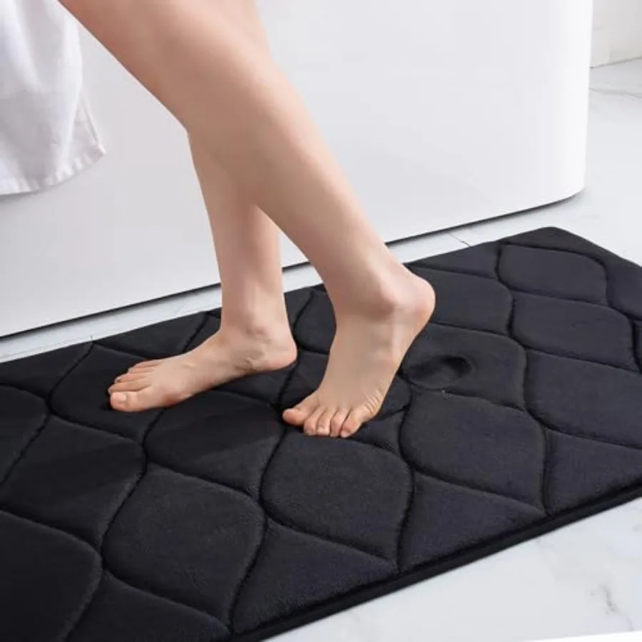 Memory Foam Bathroom Rugs Ultra Soft and Non-Slip Bath Mat Water Absorbent and Machine Washable Shower Bath Runner Rug for Kitc
Memory Foam Bathroom Rugs Ultra Soft and Non-Slip Bath Mat Water Absorbent and Machine Washable Shower Bath Runner Rug for Kitc