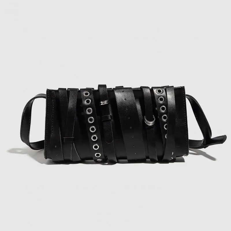 Европейская и американская мода, новая металлическая заклепка в стиле панк, пряжка для ремня, украшение, горизонтальная квадратная сумка через плечо, модная 
Европейская и американская мода, новая металлическая заклепка в стиле панк, пряжка для ремня, украшение, горизонтальная квадратная сумка через плечо, модная