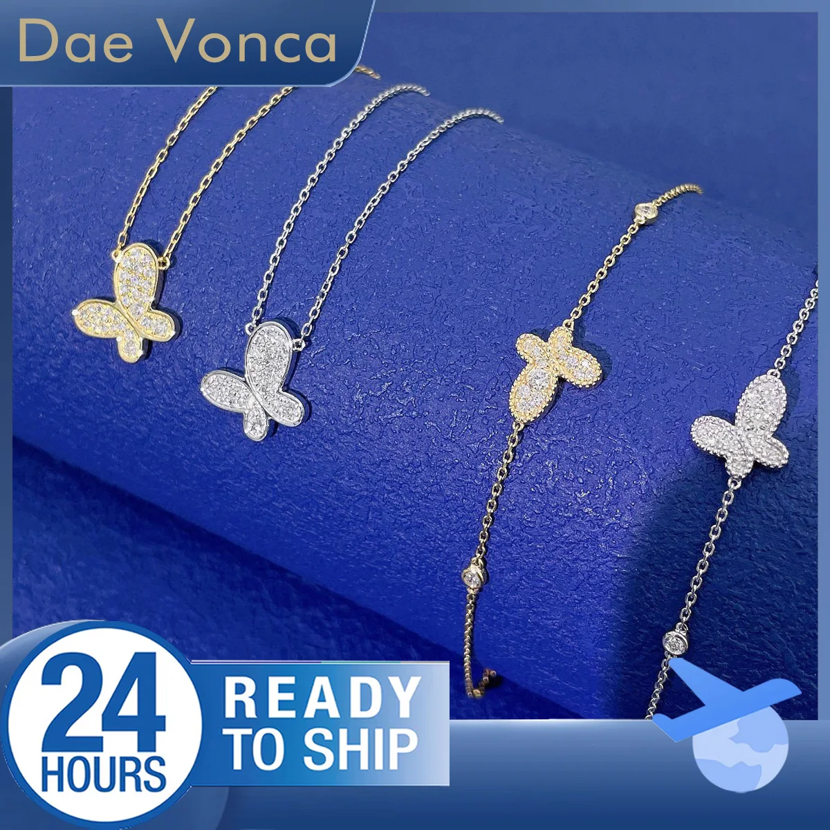 18K White/Yellow Gold Butterfly Lab Diamond Bracelet Classic Lab Grown Diamond Bracelet Birthday Gift for Wife
18K White/Yellow Gold Butterfly Lab Diamond Bracelet Classic Lab Grown Diamond Bracelet Birthday Gift for Wife
