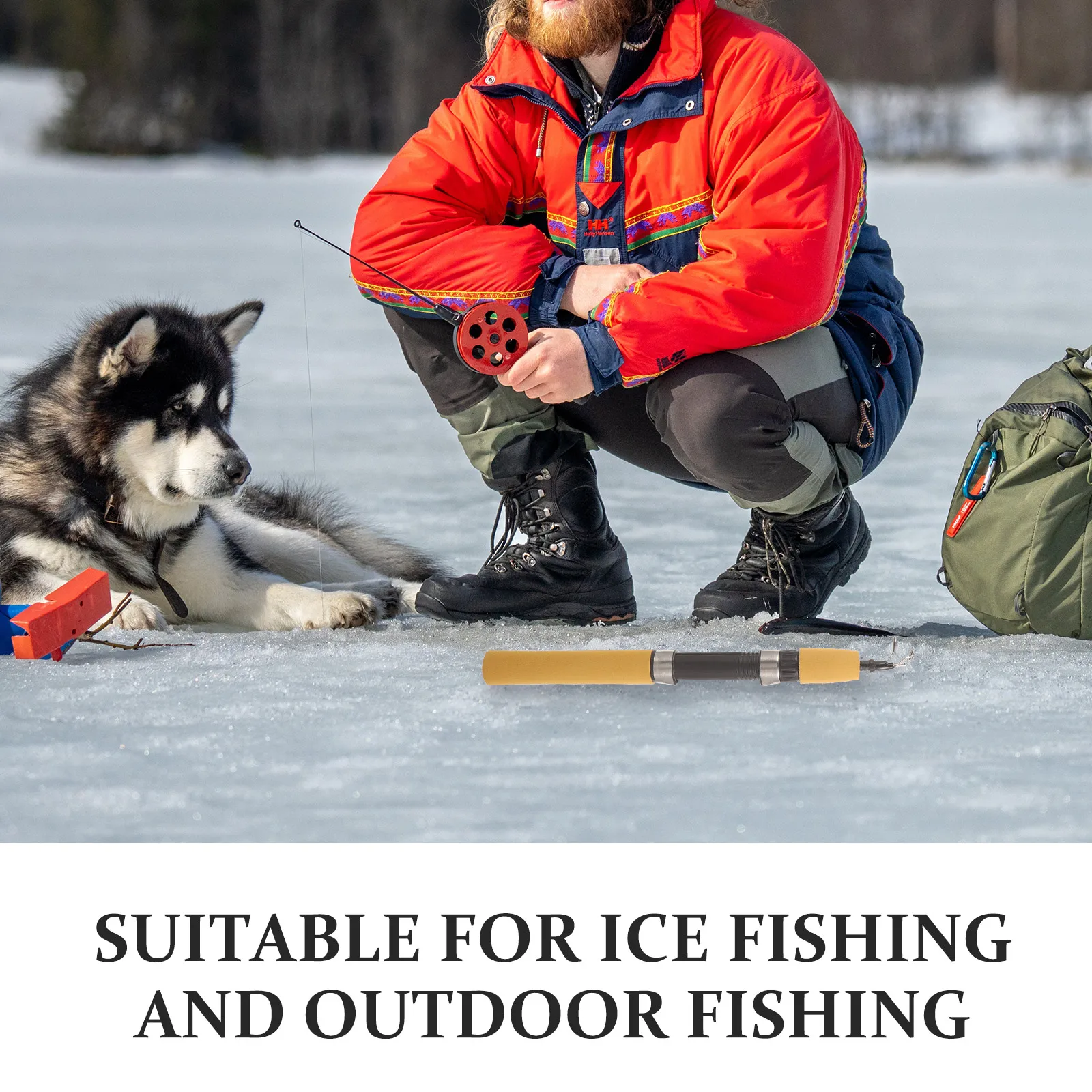 Telescopic Fishing Rod Carbon Material Adjustable Length Portable Ice Fishing Gear Angling Accessories Outdoor Strong Durable
Telescopic Fishing Rod Carbon Material Adjustable Length Portable Ice Fishing Gear Angling Accessories Outdoor Strong Durable