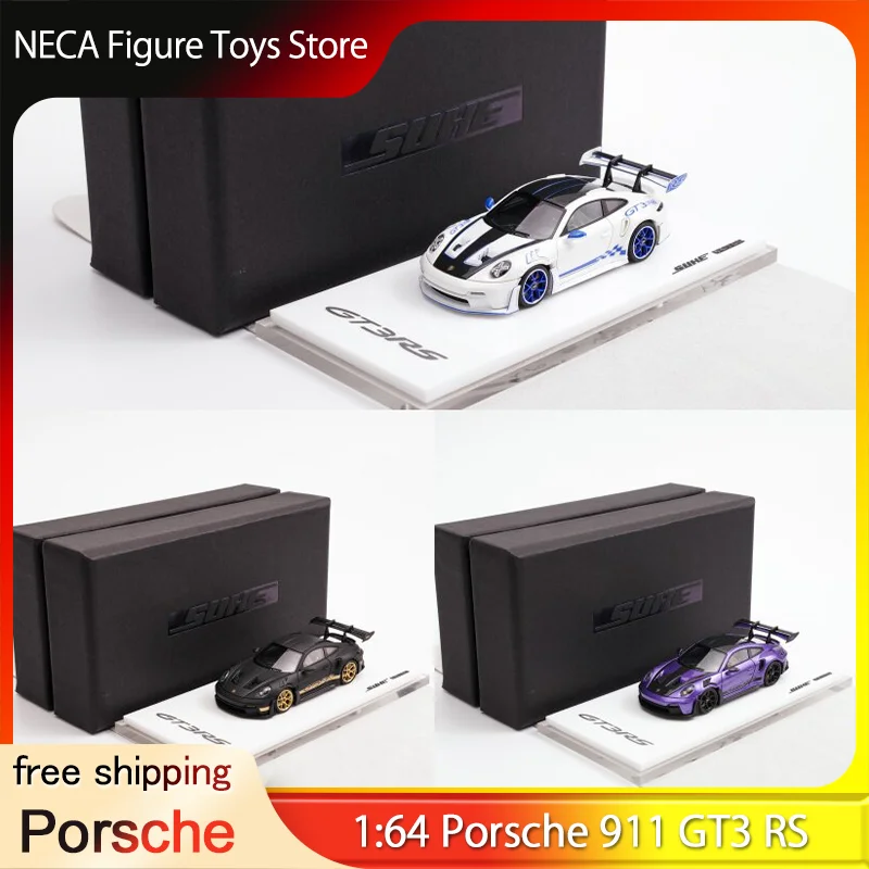 Suhe Diecast Car Model 1:64 Scale Porsche 911 Gt3 Rs Resin Matte Black Collectible Vehicle For Collection Enthusiasts Toy Cars
Suhe Diecast Car Model 1:64 Scale Porsche 911 Gt3 Rs Resin Matte Black Collectible Vehicle For Collection Enthusiasts Toy Cars