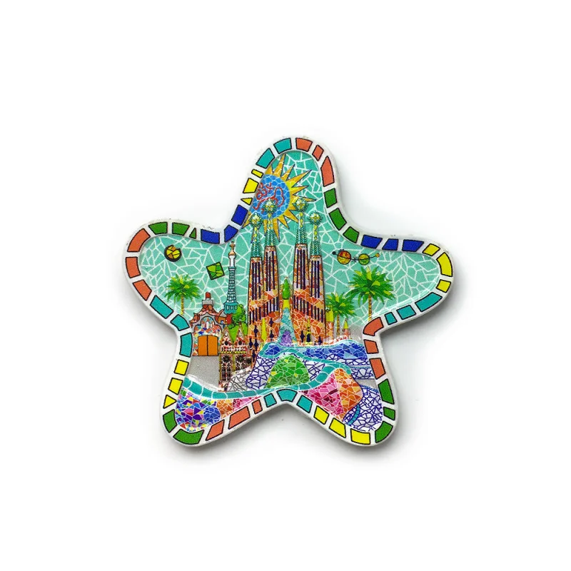 Spain Valencia Landmark Building Creative Star-Shaped Magnetic Fridge Magnet Travel Souvenir Home Decoration
Spain Valencia Landmark Building Creative Star-Shaped Magnetic Fridge Magnet Travel Souvenir Home Decoration