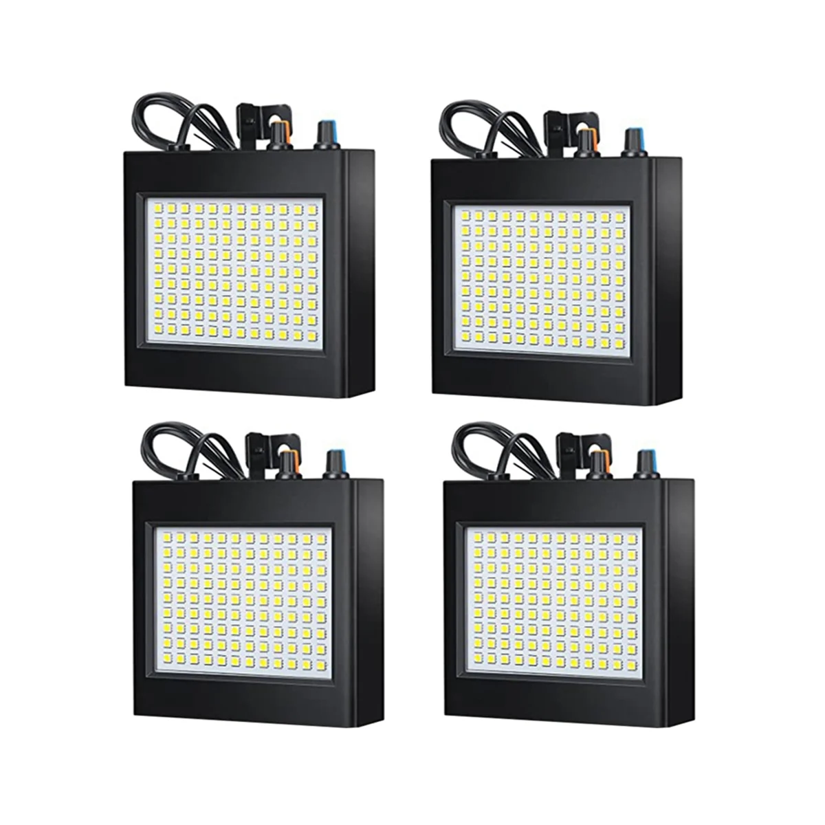 4 Strobe Lights White 108 Bright LED Bulbs Party Lights for Party Room Stage Dance Birthday DJ Bar Show
4 Strobe Lights White 108 Bright LED Bulbs Party Lights for Party Room Stage Dance Birthday DJ Bar Show