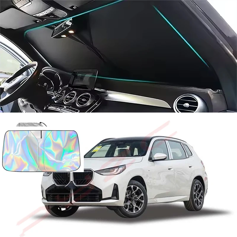 For BMW X3 2024-2026 Car Windshield Sunshade Cover Front Window Sun Shade Visor Auto Interior UV Protection
For BMW X3 2024-2026 Car Windshield Sunshade Cover Front Window Sun Shade Visor Auto Interior UV Protection