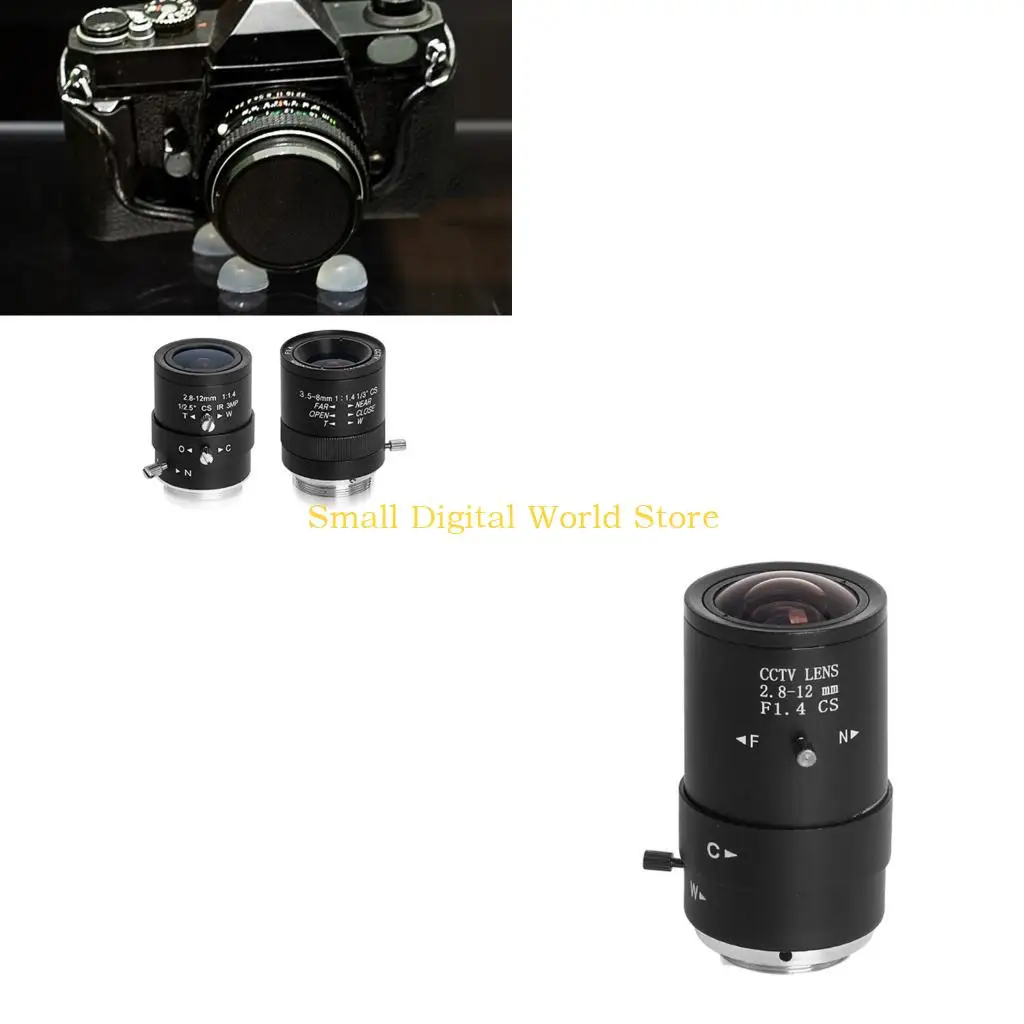 77UB Multipurpose 2.8-12Mm/3.5-5Mm/6-15Mm/5-50Mm/6-60Mm/5-100Mm Industrial Camera Lens Focusing Replacement Accessories
77UB Multipurpose 2.8-12Mm/3.5-5Mm/6-15Mm/5-50Mm/6-60Mm/5-100Mm Industrial Camera Lens Focusing Replacement Accessories