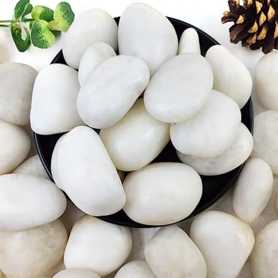 20lbs River Rocks for Landscaping, 2-3 Inch Natural Pebbles for Indoor Plants, High Polished Decorative Stones Vase Filler Fish
20lbs River Rocks for Landscaping, 2-3 Inch Natural Pebbles for Indoor Plants, High Polished Decorative Stones Vase Filler Fish