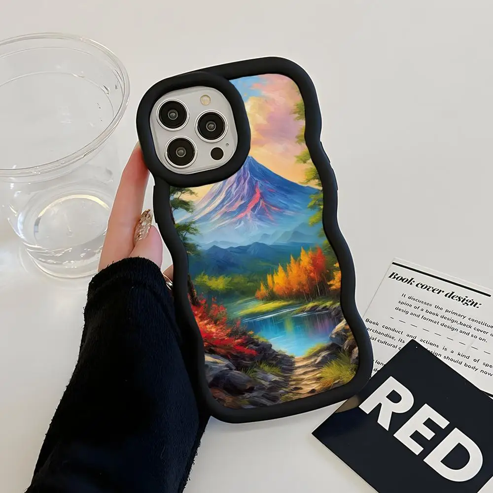 Модный чехол для мобильного телефона Fashion Volcano для iPhone 17 16 15 14 13 12 11 Air Pro Max Plus, с волнистым краем, из ТПУ, разноцветный, для смартфона
Модный чехол для мобильного телефона Fashion Volcano для iPhone 17 16 15 14 13 12 11 Air Pro Max Plus, с волнистым краем, из ТПУ, разноцветный, для смартфона