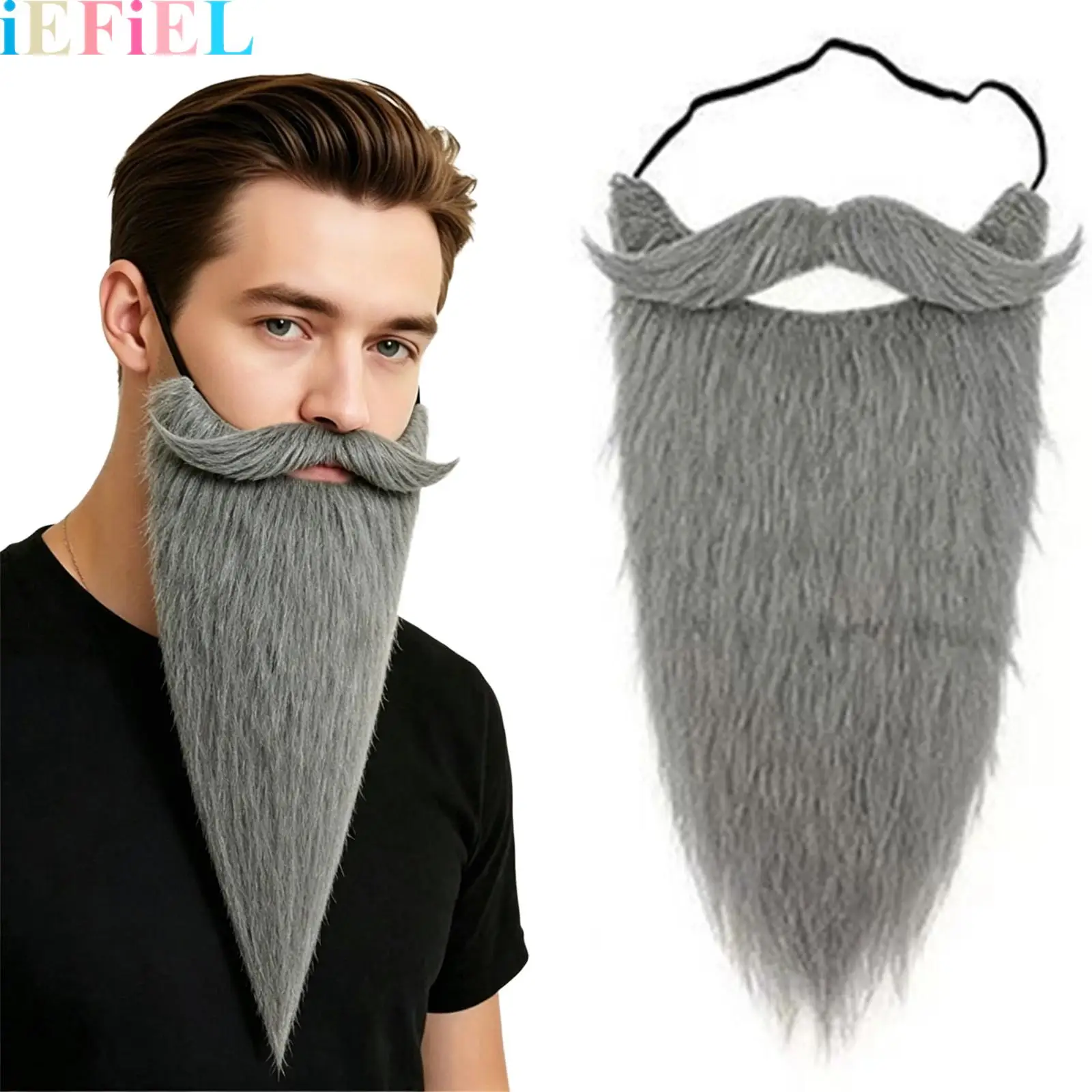 4Pcs Long Fake Beards Vintage Western Knight Beard Christmas Fake Beard Costume Accessories Dress Up for Party Cosplay Supplies
4Pcs Long Fake Beards Vintage Western Knight Beard Christmas Fake Beard Costume Accessories Dress Up for Party Cosplay Supplies