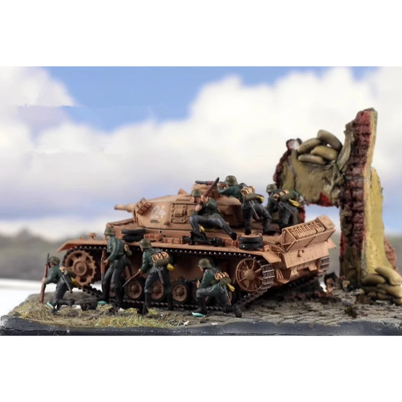 Новая масштабная модель 1:72, смоляная бронированная обложка Evasive, 8 солдат, экшн-фигурки, игрушки, аксессуары для сцены, дисплей, коллекция кукол, подарки
Новая масштабная модель 1:72, смоляная бронированная обложка Evasive, 8 солдат, экшн-фигурки, игрушки, аксессуары для сцены, дисплей, коллекция кукол, подарки