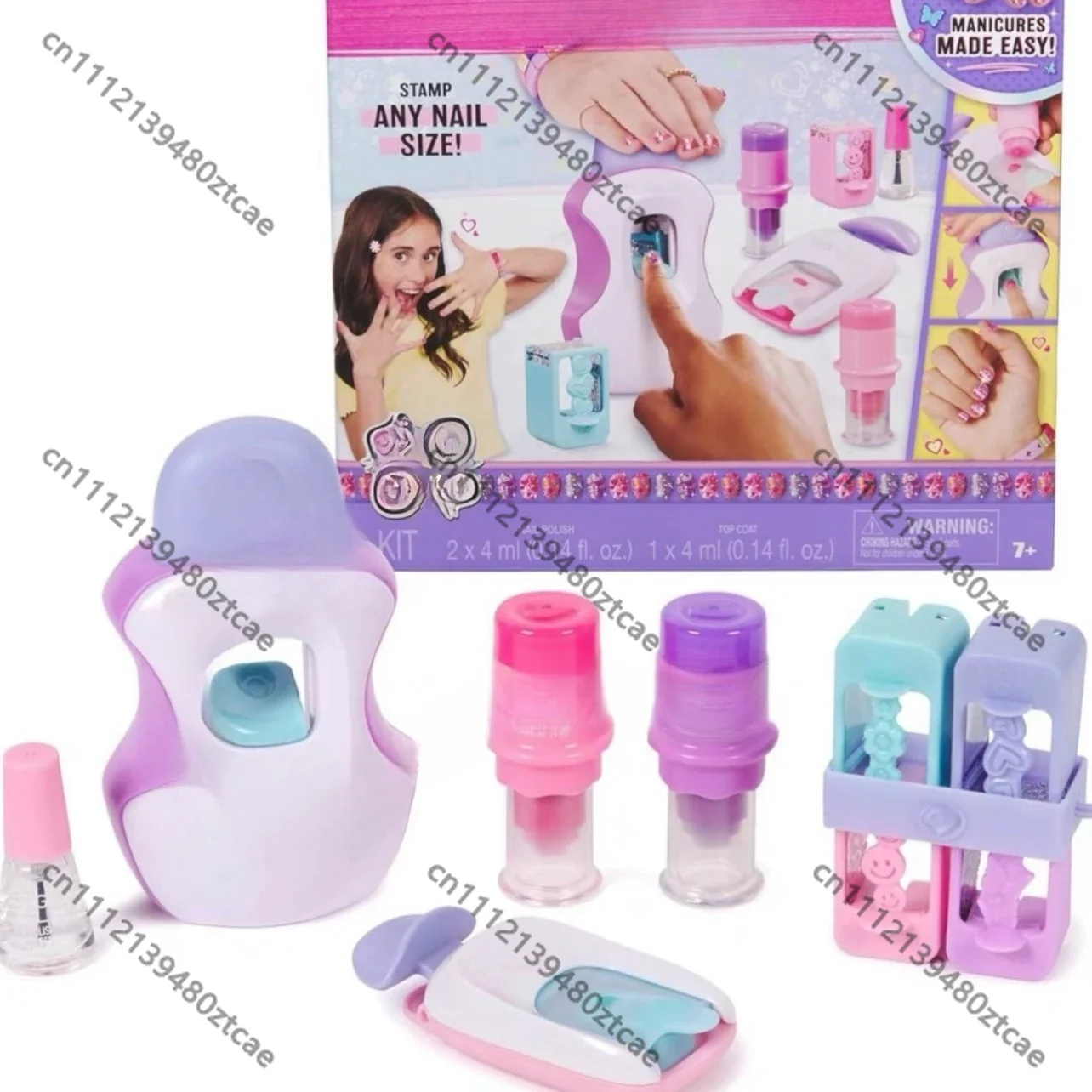 Kids DIY Nail Art Toy Set Portable Nail Stamper Machine Manicure Polish Kit For Children Gift
Kids DIY Nail Art Toy Set Portable Nail Stamper Machine Manicure Polish Kit For Children Gift