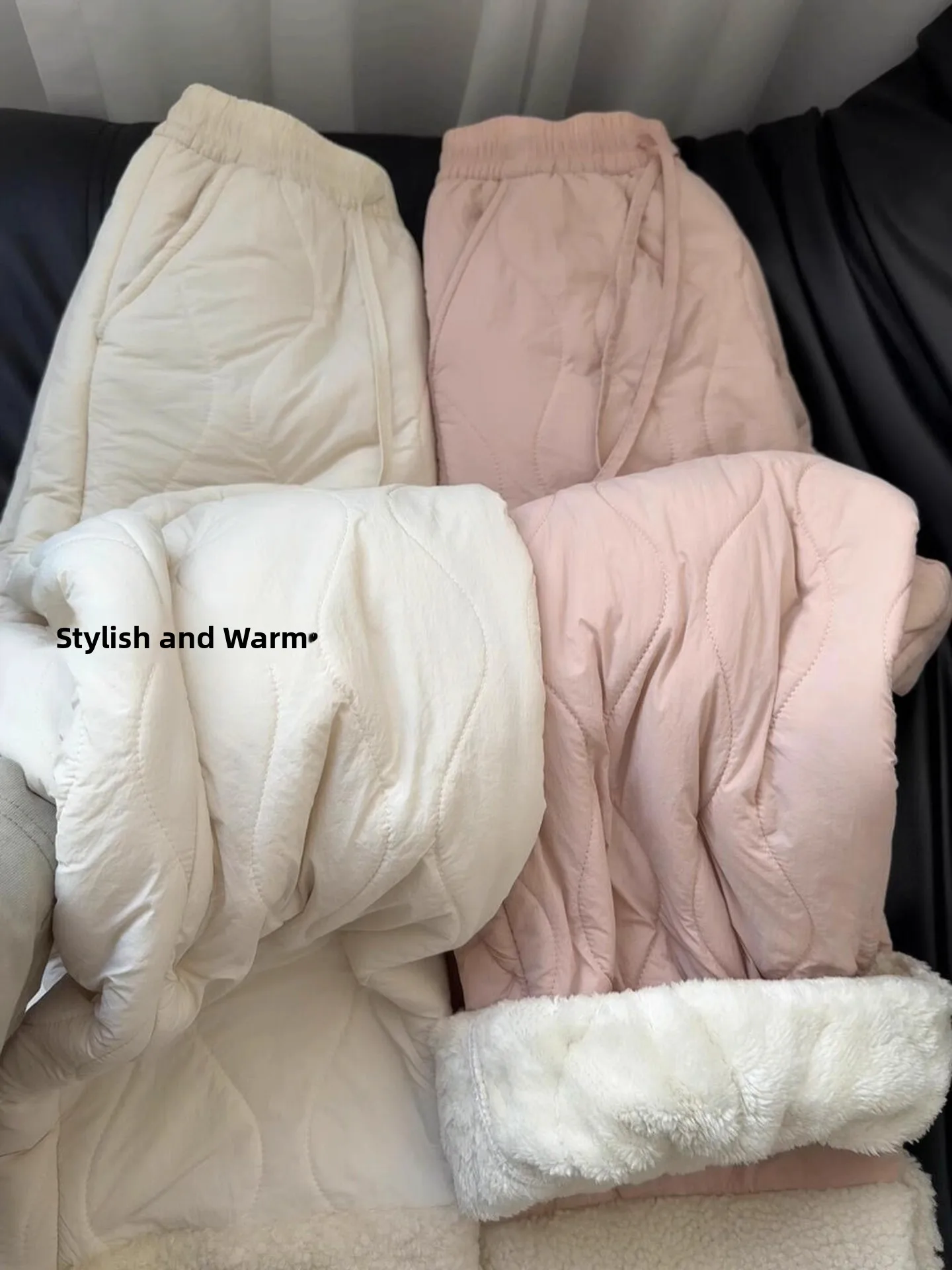 Thiened Lamb Fur Cotton Pants Wide Leg Winter Trousers for Men And Women under 40 Deees Cold Resistant Snow Skiing Trousers
Thiened Lamb Fur Cotton Pants Wide Leg Winter Trousers for Men And Women under 40 Deees Cold Resistant Snow Skiing Trousers