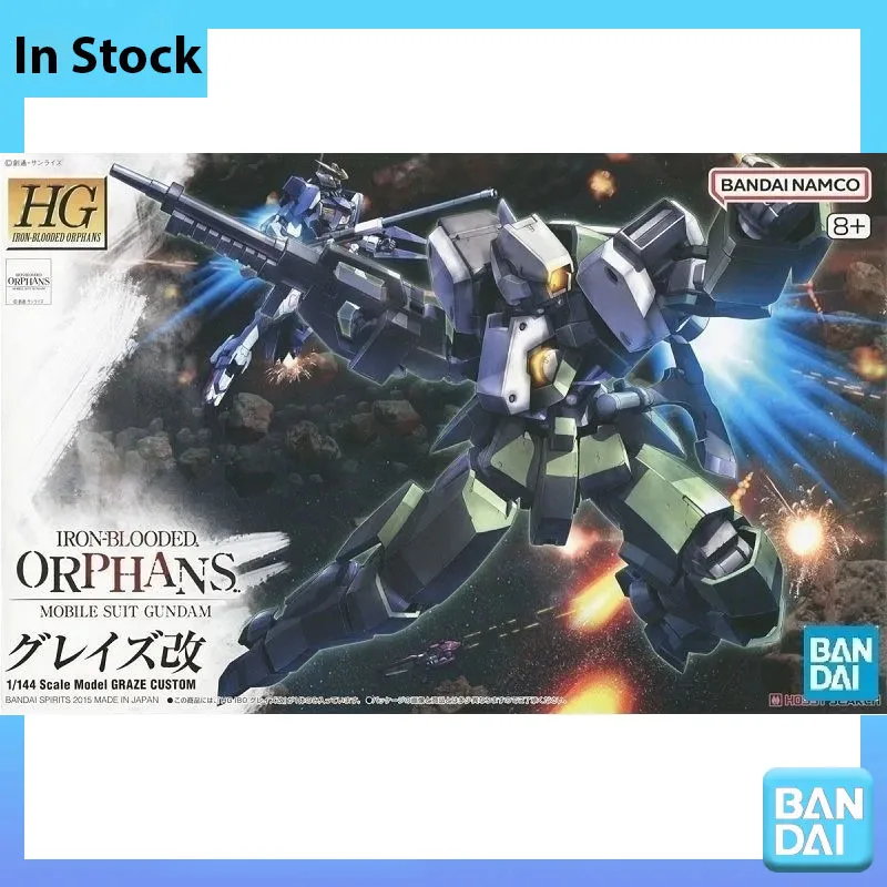 Bandai 100% Genuine Gundam Model Kit Anime Figure HG IBO 1/144 Graze Custom Anime Action Figure Collection Assembly Model Toys
Bandai 100% Genuine Gundam Model Kit Anime Figure HG IBO 1/144 Graze Custom Anime Action Figure Collection Assembly Model Toys