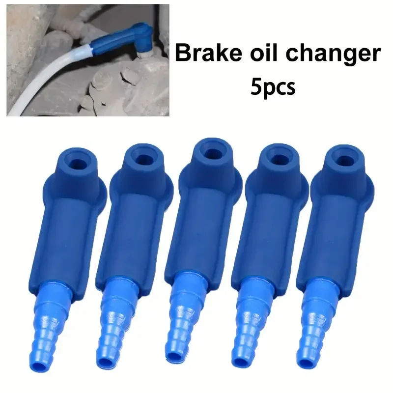 5PCS Car Brake Fluid Bleeder Kit - Oil Pump Change Tool with Air Bleed Connectors Replacement
5PCS Car Brake Fluid Bleeder Kit - Oil Pump Change Tool with Air Bleed Connectors Replacement